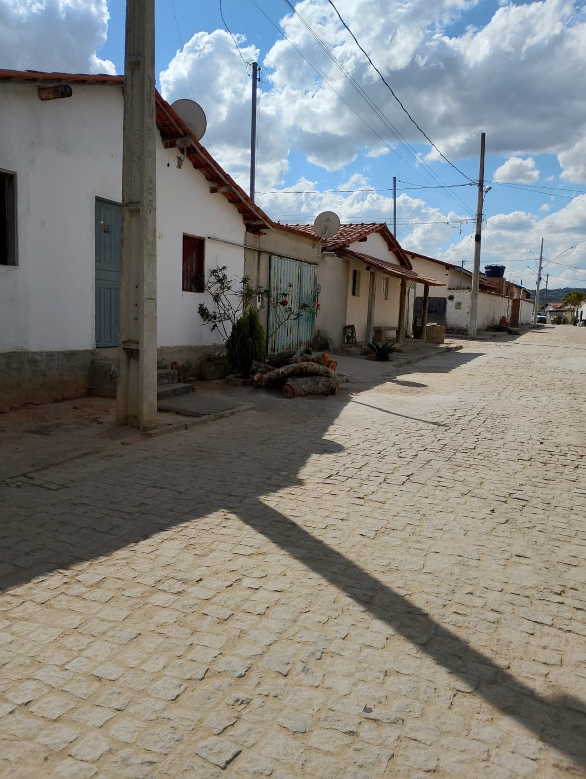 Ruas percorridas durante o evangelismo em Marcela.