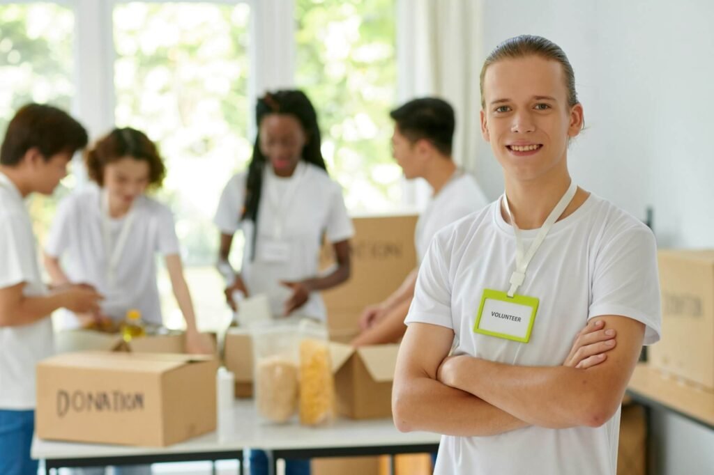 Smiling Volunteer Of Charity Organization 1024x682